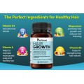 Herboxa Hair Growth | with Vitamin A, C, D3, Zinc, Iron & Biotin