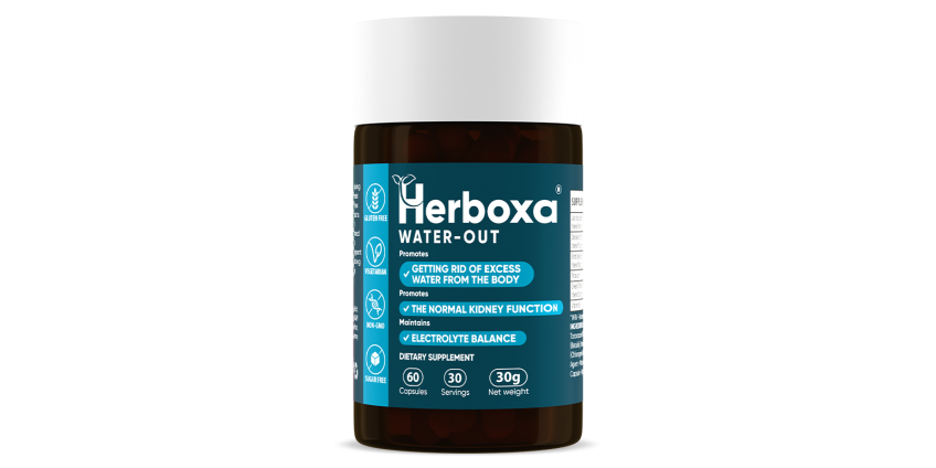 Herboxa® WATER-OUT | Natural Diuretic Supplement